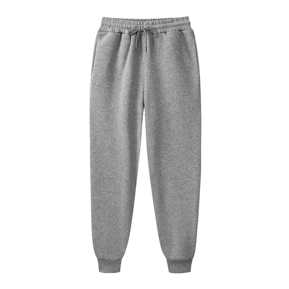 Fleece Drawstring Oversize Sweatpants Men