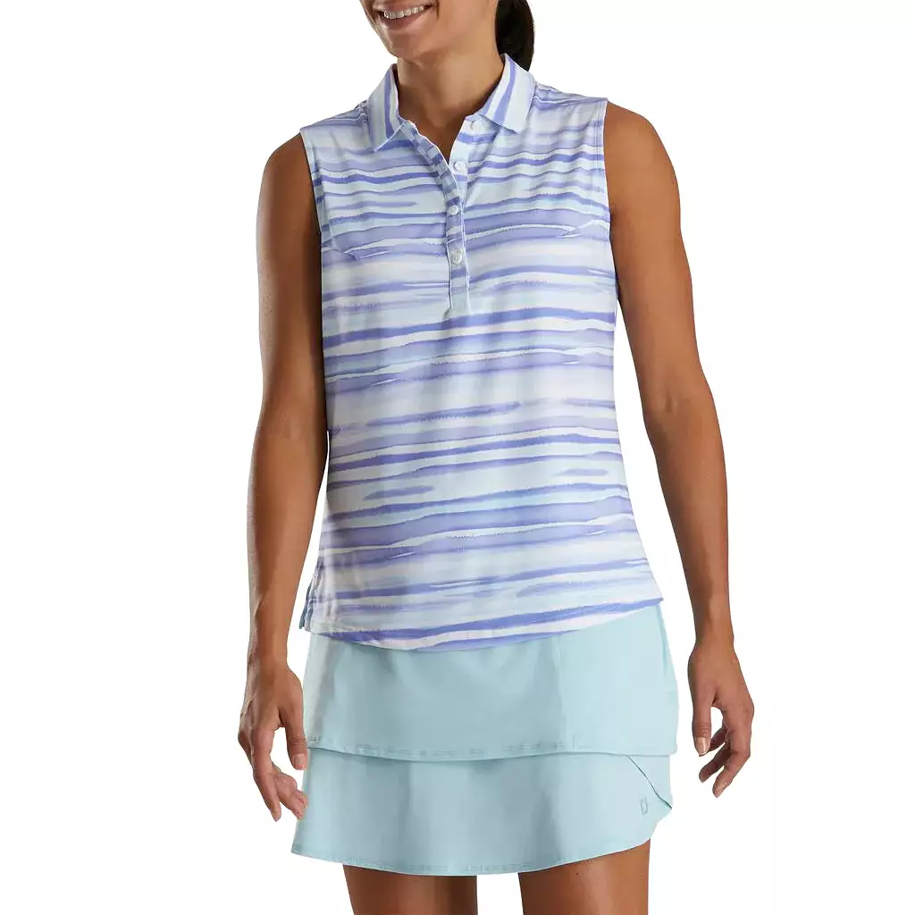 FootJoy Women's Sleeveless Watercolour Shirt