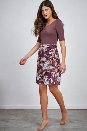 Gottex Modest Surplice Tie-Up Skirt