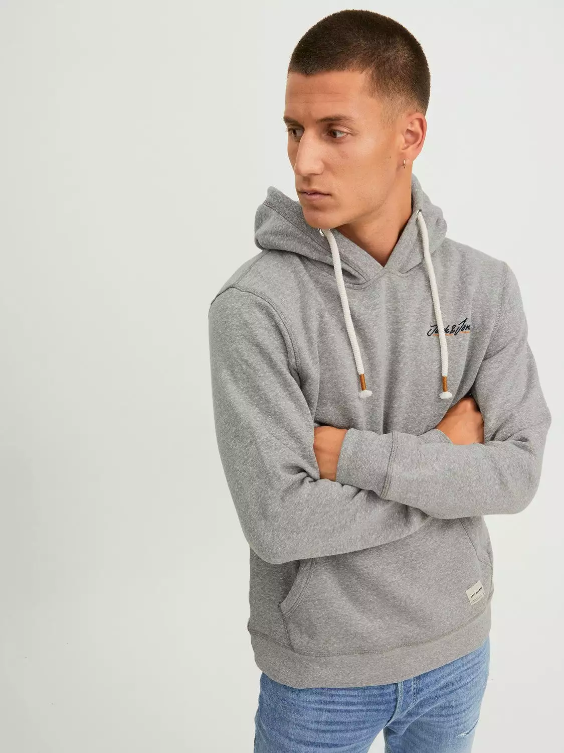 Jack & Jones Men's Overhead Hoodie Sweatshirt