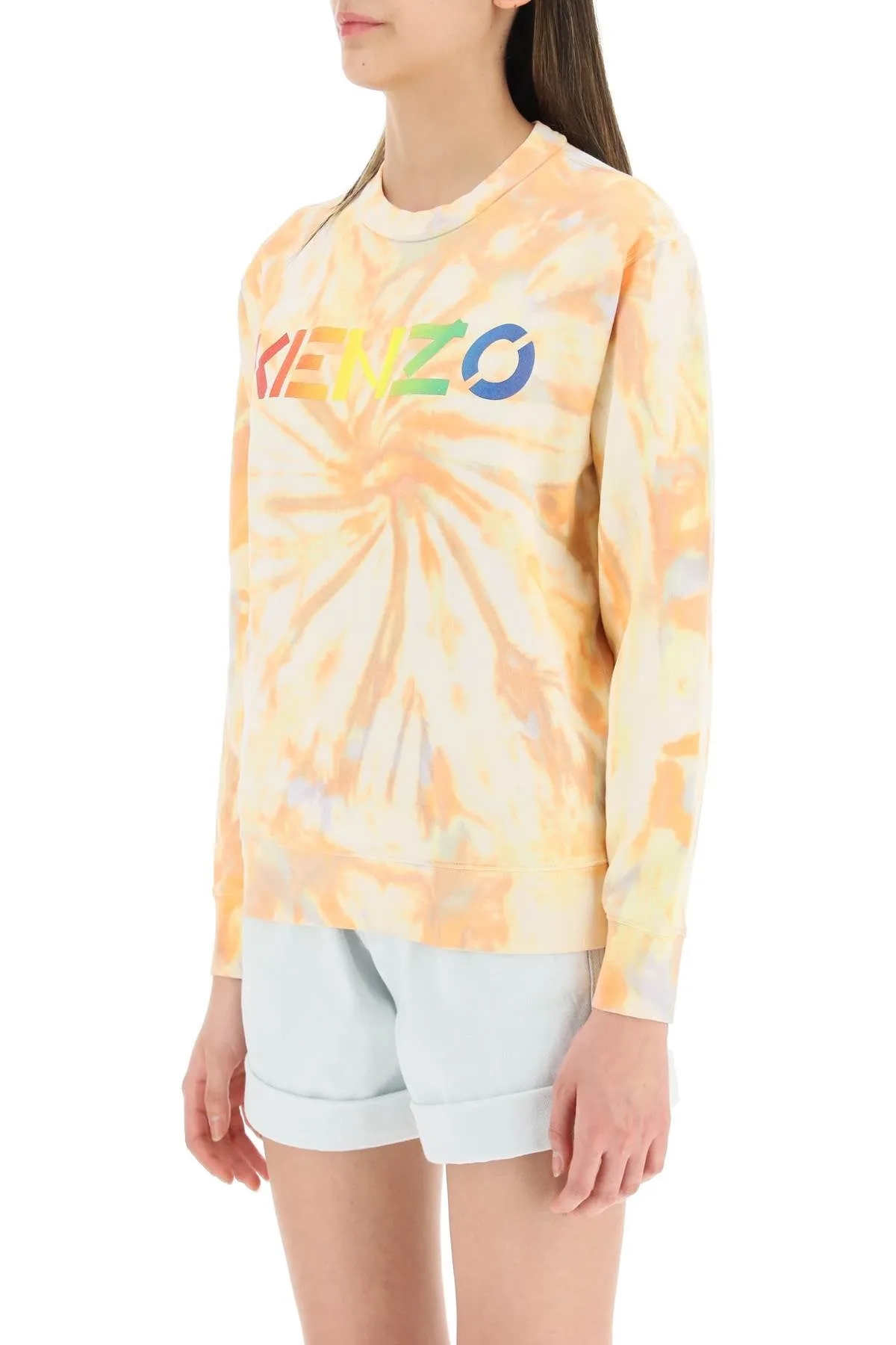 Kenzo Tie-Dyed Crewneck Sweatshirt