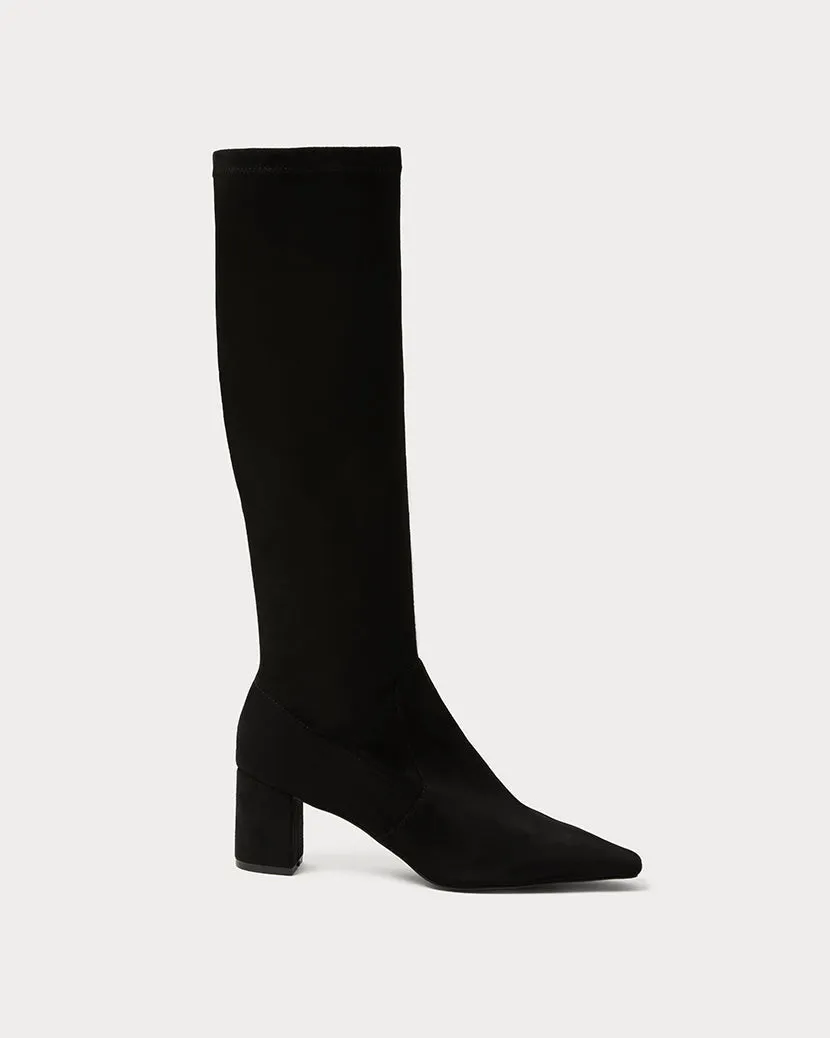 Knee High Glove Boot | Black