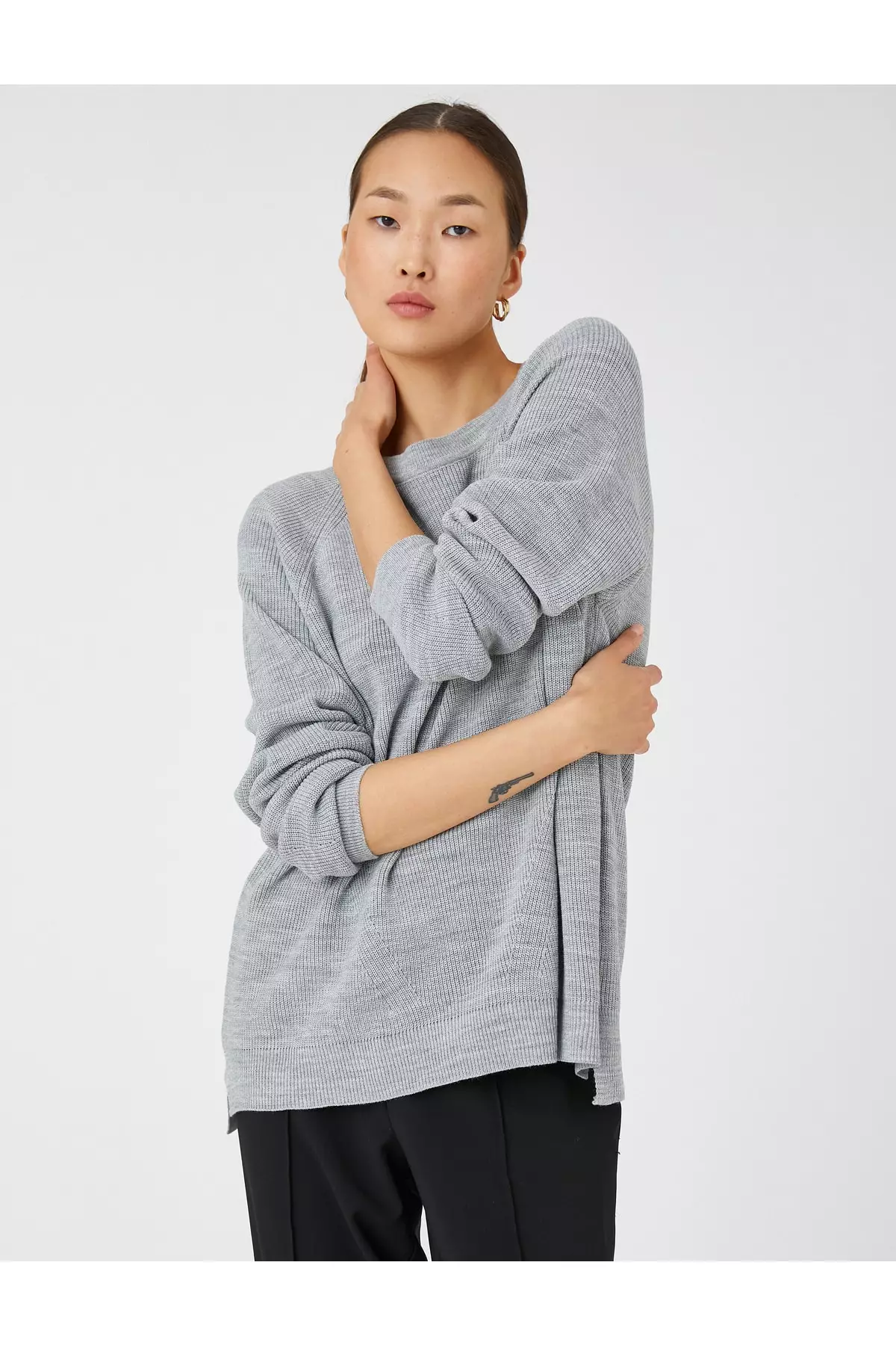 KOTON Oversized Knit Sweater