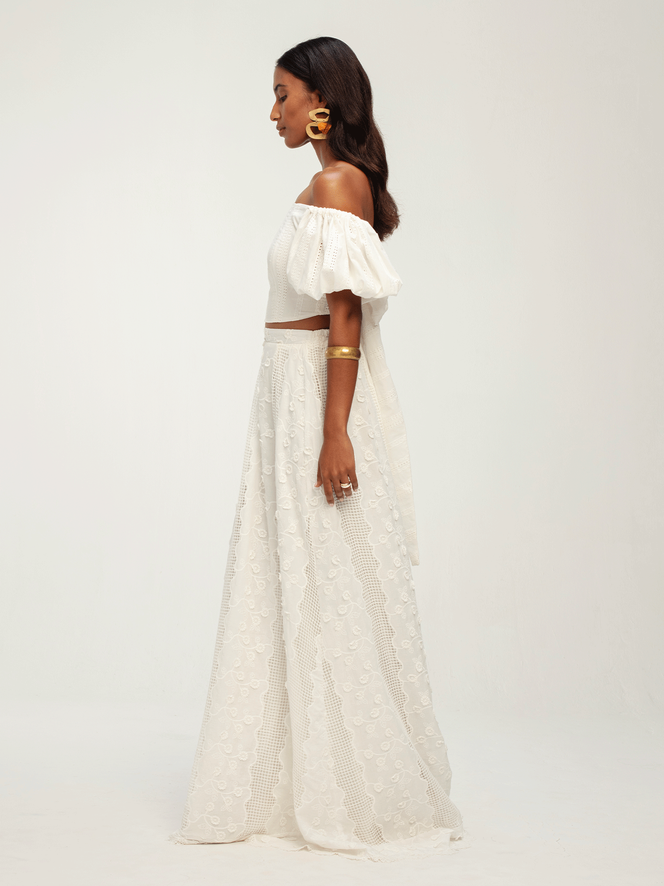 Laam Skirt - Bijour Blanc