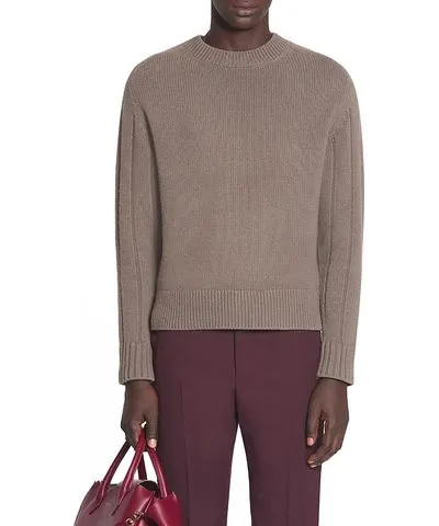 Lanvin Sweater with Ribbed Sleeves