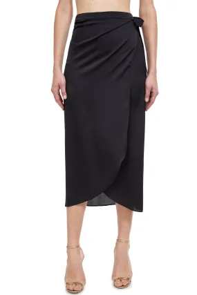 LIV Side Tie Long Sarong Skirt