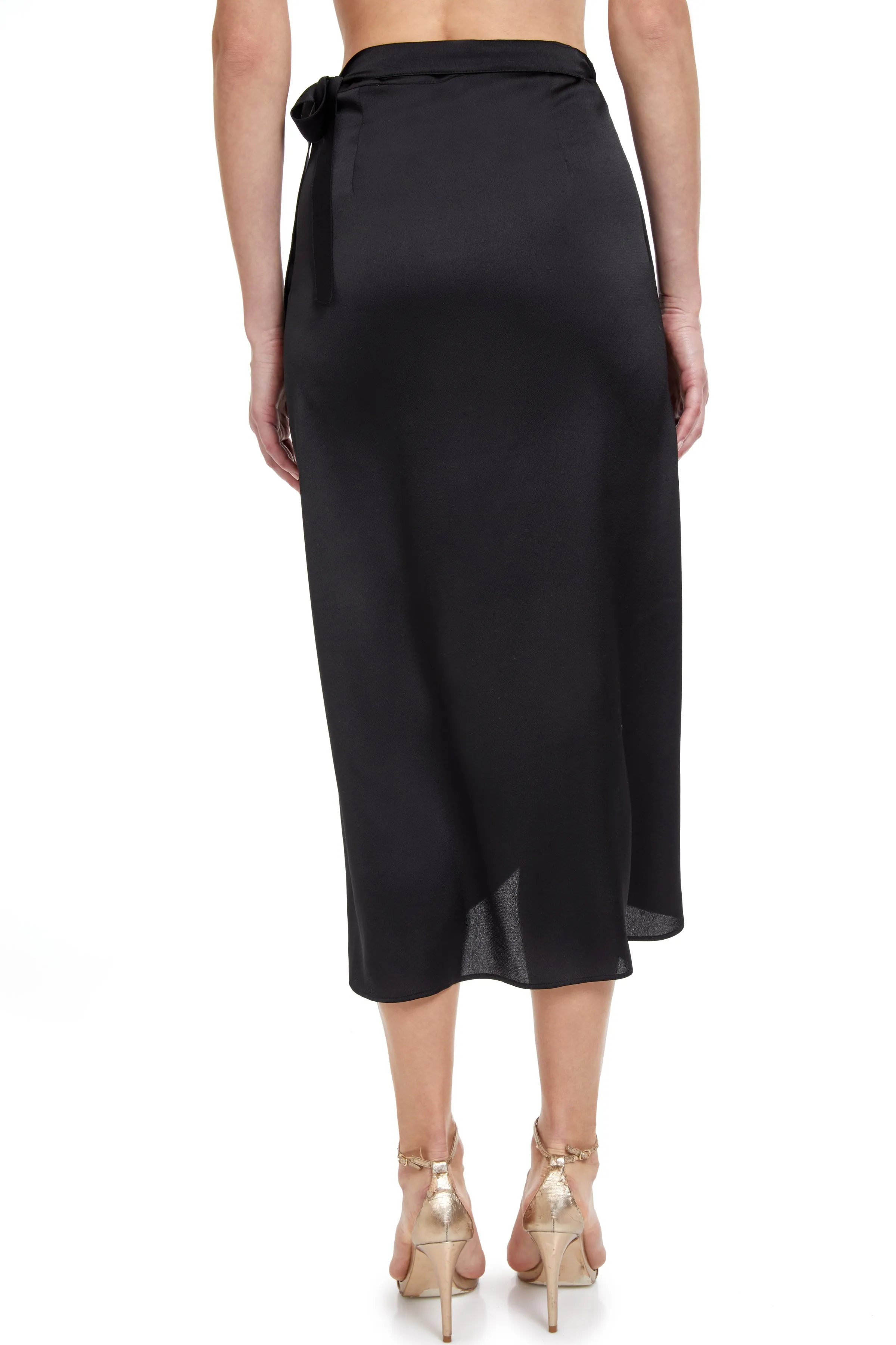 LIV Side Tie Long Sarong Skirt