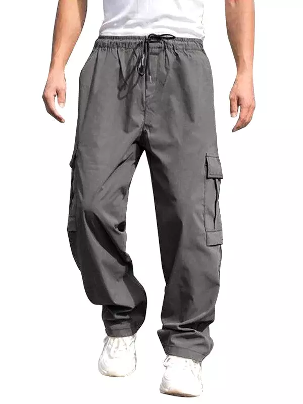 Loose Straight Casual Trousers