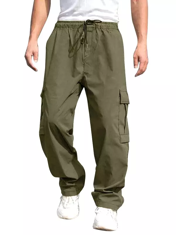 Loose Straight Casual Trousers