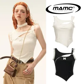 MAMC  |Street Style Plain Tanks & Camisoles