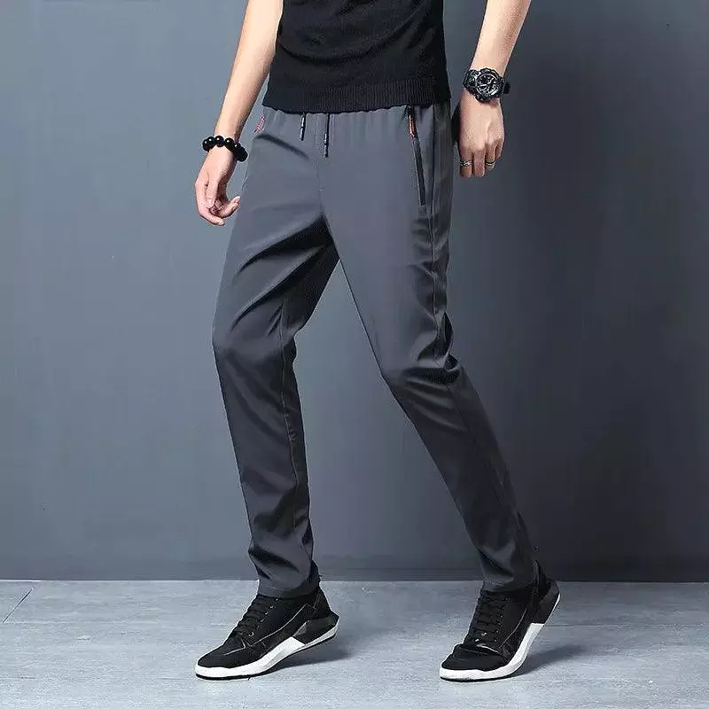 Men Casual Sweatpants - Stretch Slim Fit