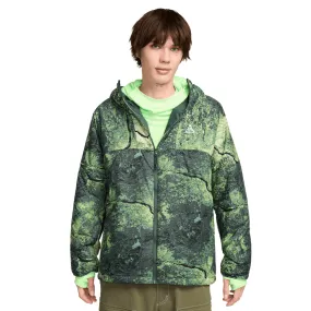 Men's Nike ACG Rope de Dope Allover Print Puffer Jacket - Vintage Green/Summit White