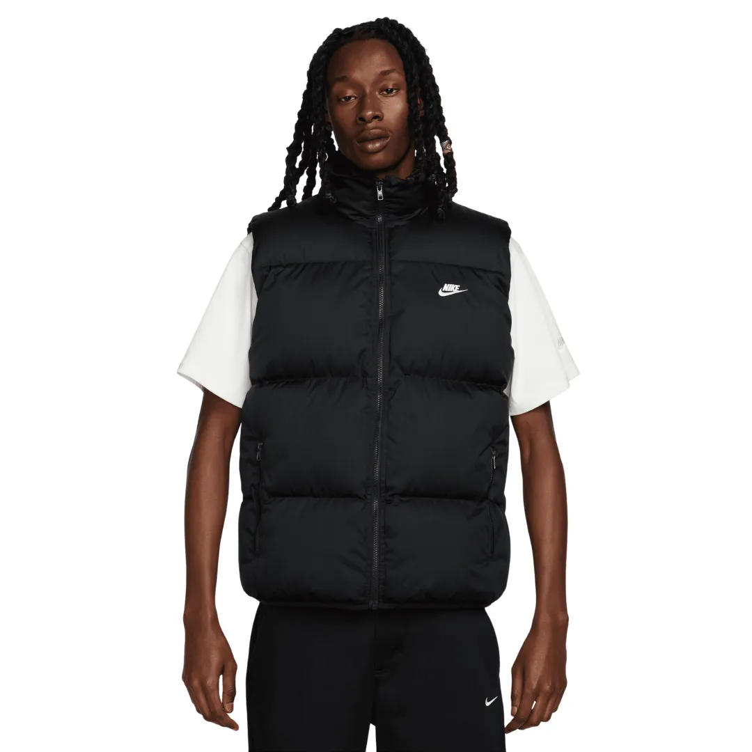 Men's Nike Sportswear Club PrimaLoft Puffer Vest - Black/White