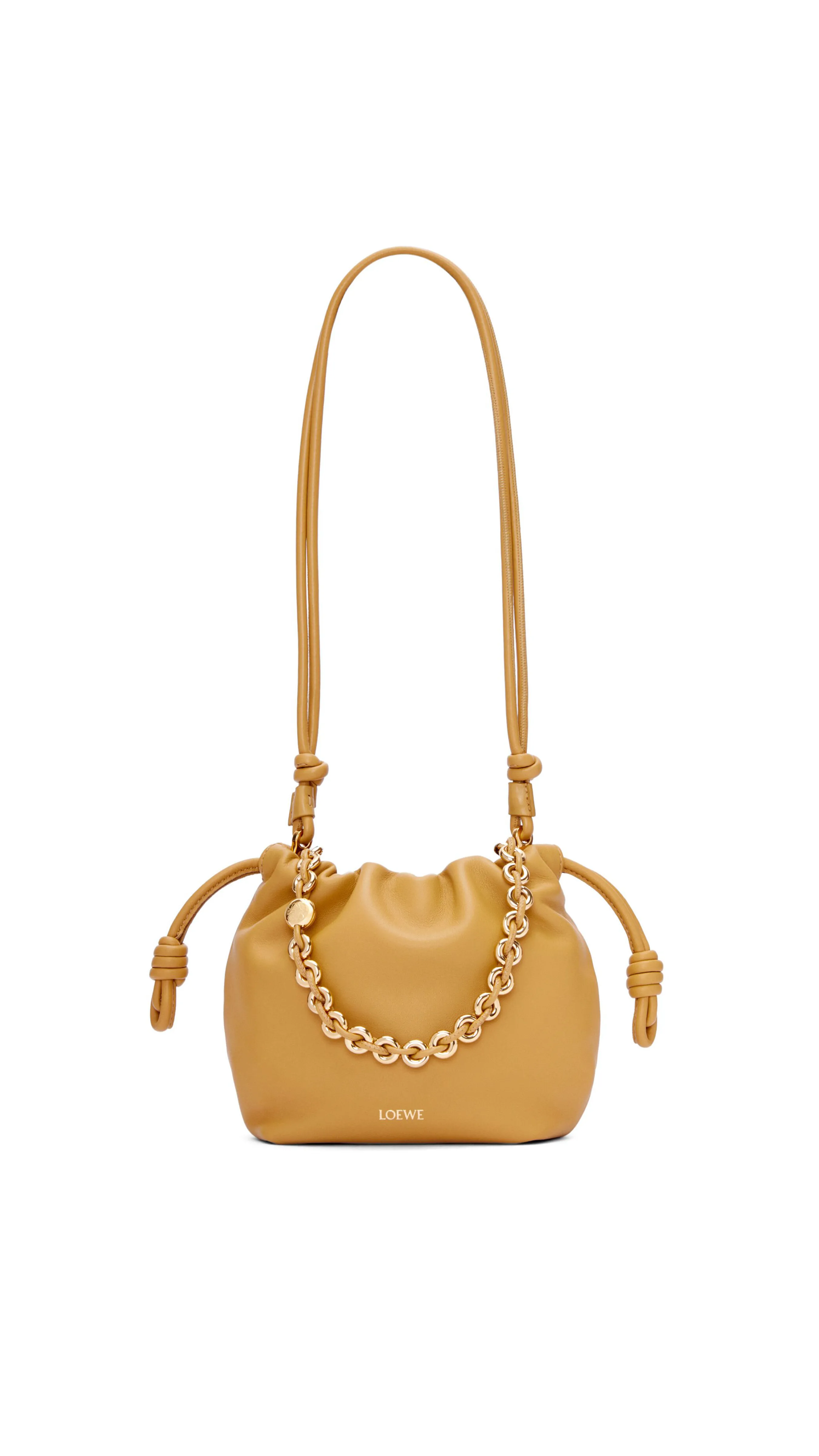 Mini Flamenco Top Handle Bag - Sahara