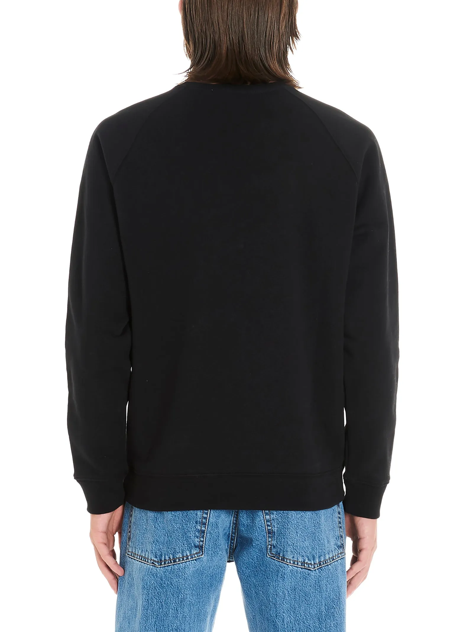 MSGM Logo Printed Crewneck Sweatshirt