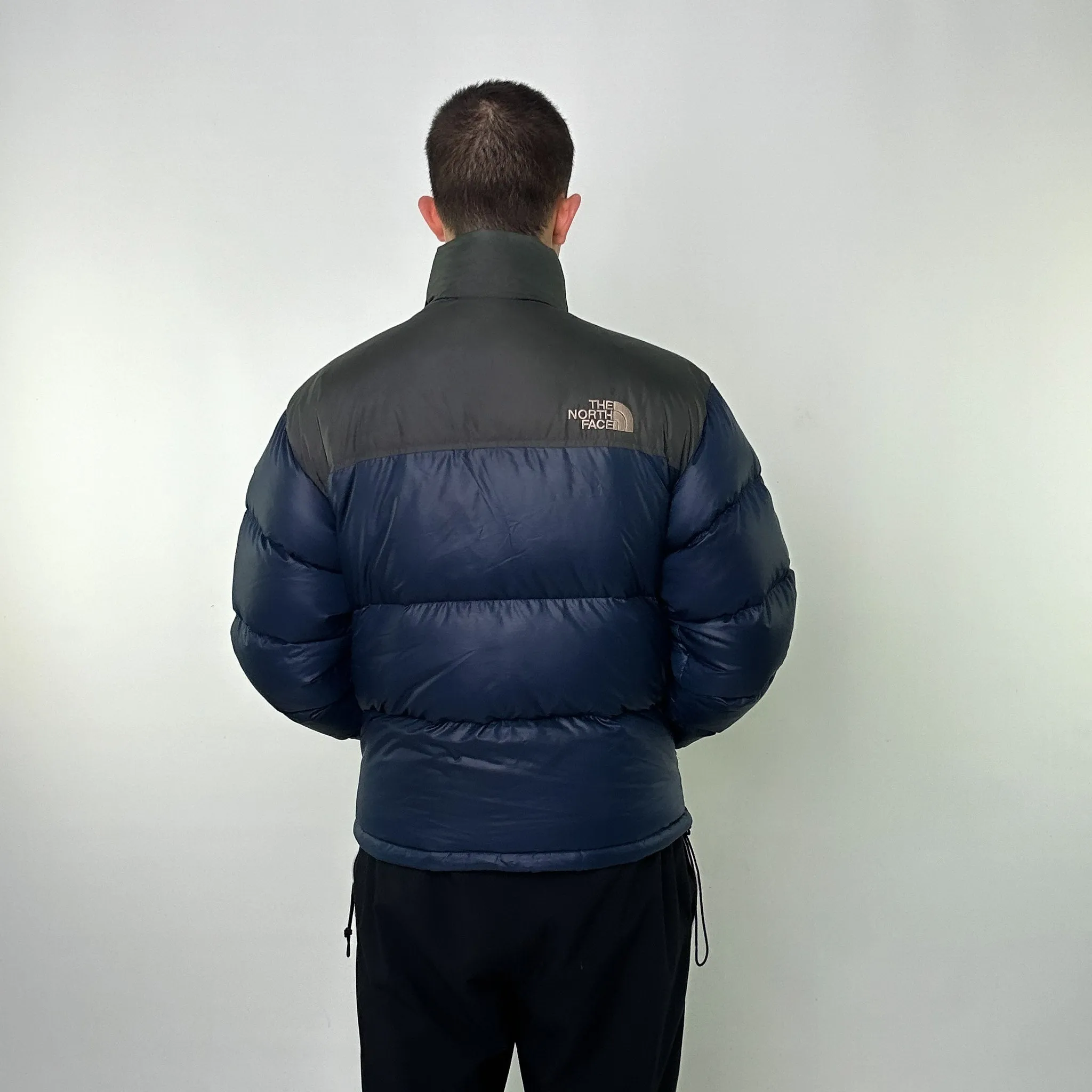 Navy Blue 90s The North Face 700 Series Nuptse Puffer Jacket Coat (L)