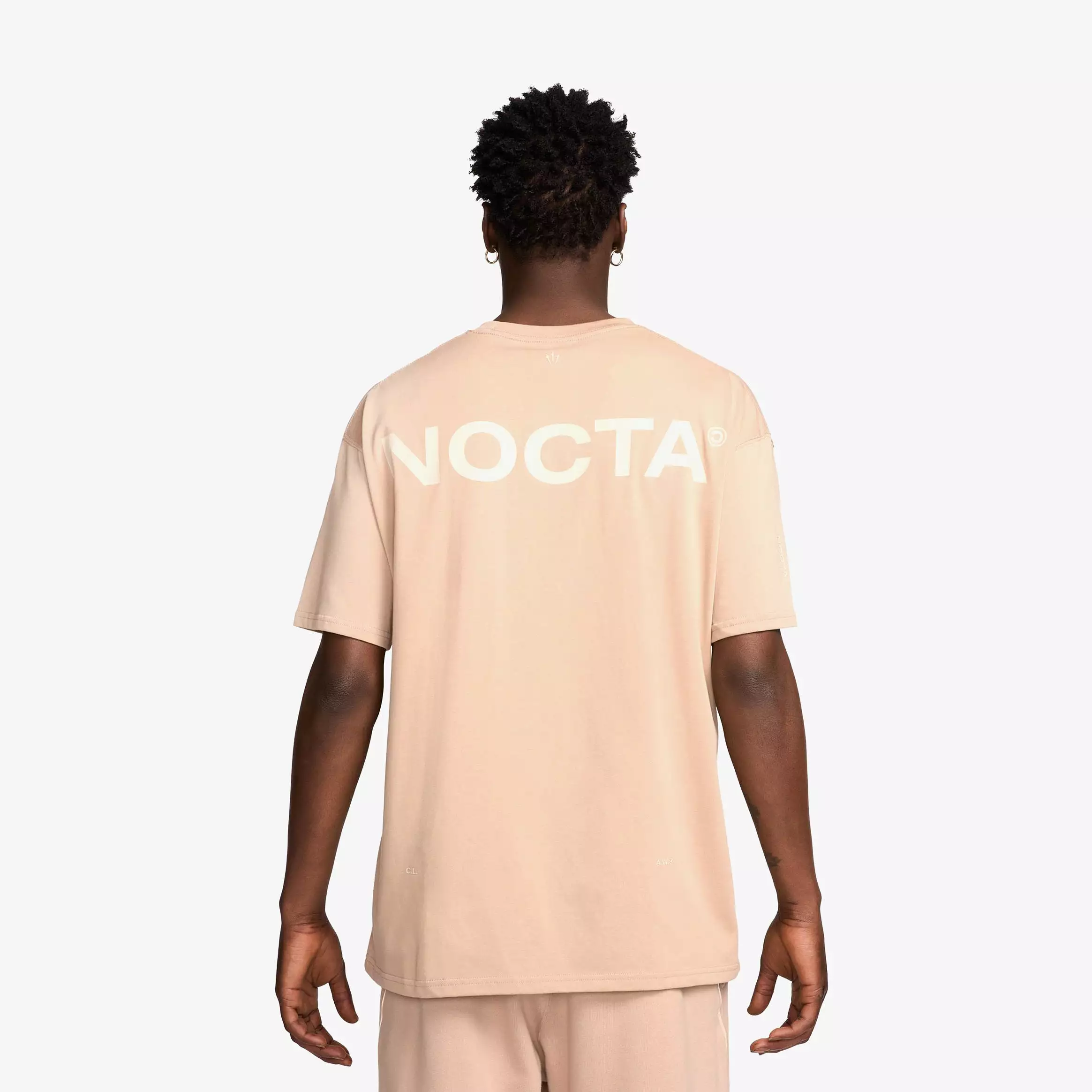 NOCTA Graphic Mens Short Sleeve Shirt (Hemp/Sanddrift)