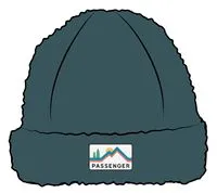 Peak Recycled Sherpa Beanie - Mediterranean