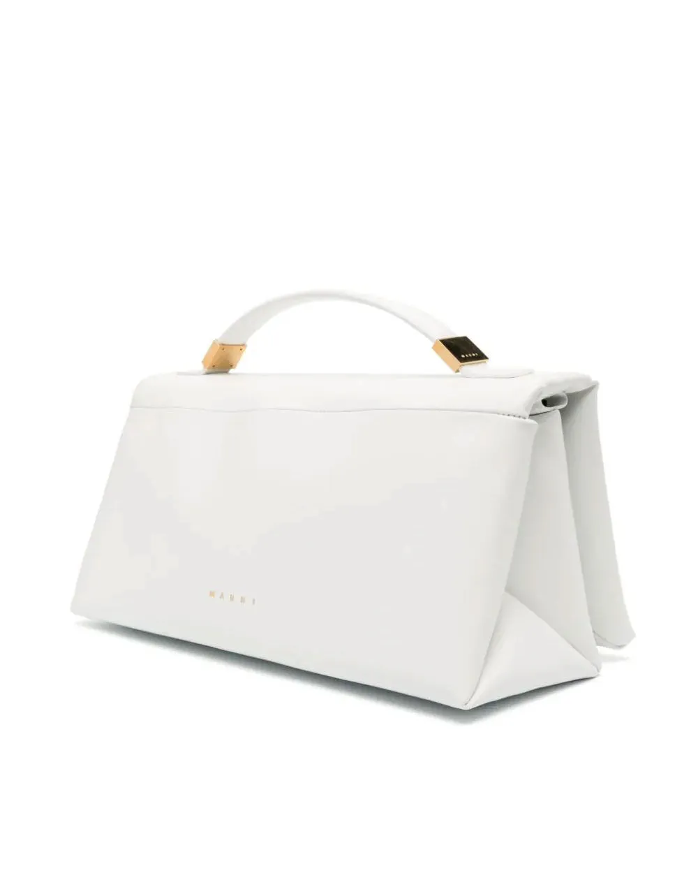 Prisma Top Handle Bag in Lily White