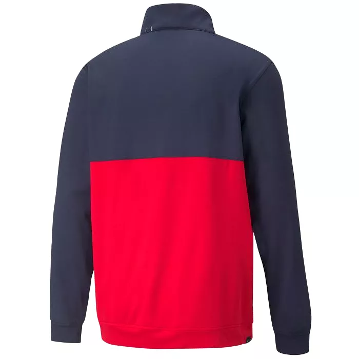 Puma Men's Gamer ColorBlock 1/4 Zip Golf Jacket