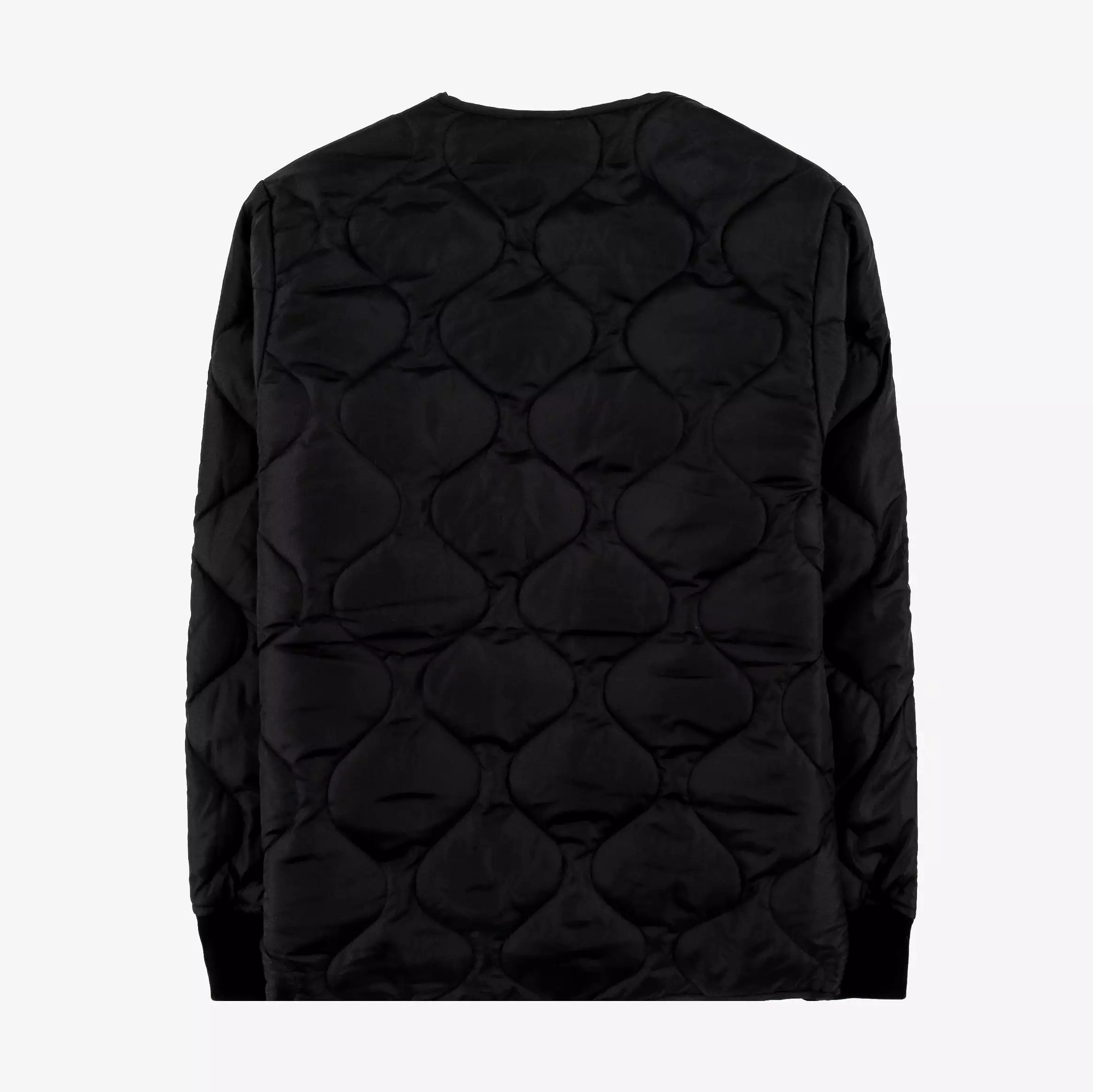 Quilted Liner Mens Jacket (Black)