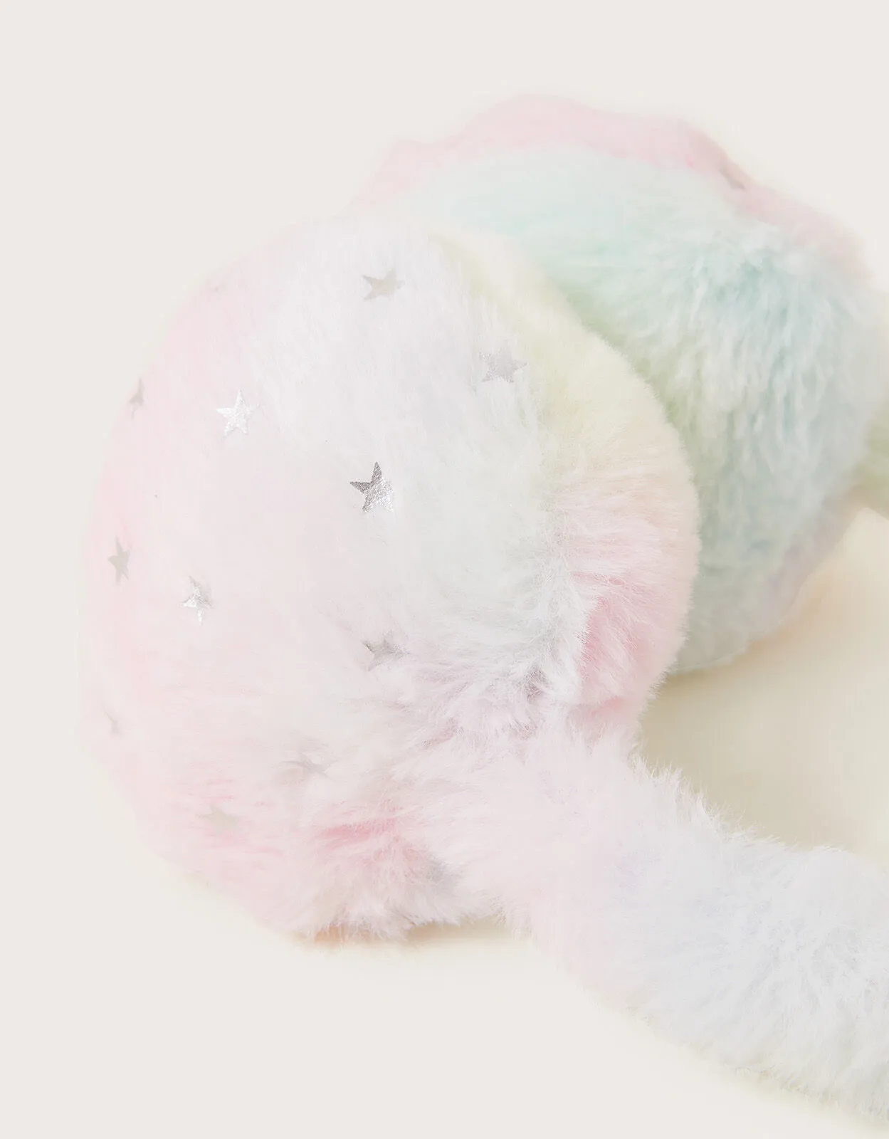 Rainbow Faux Fur Earmuffs