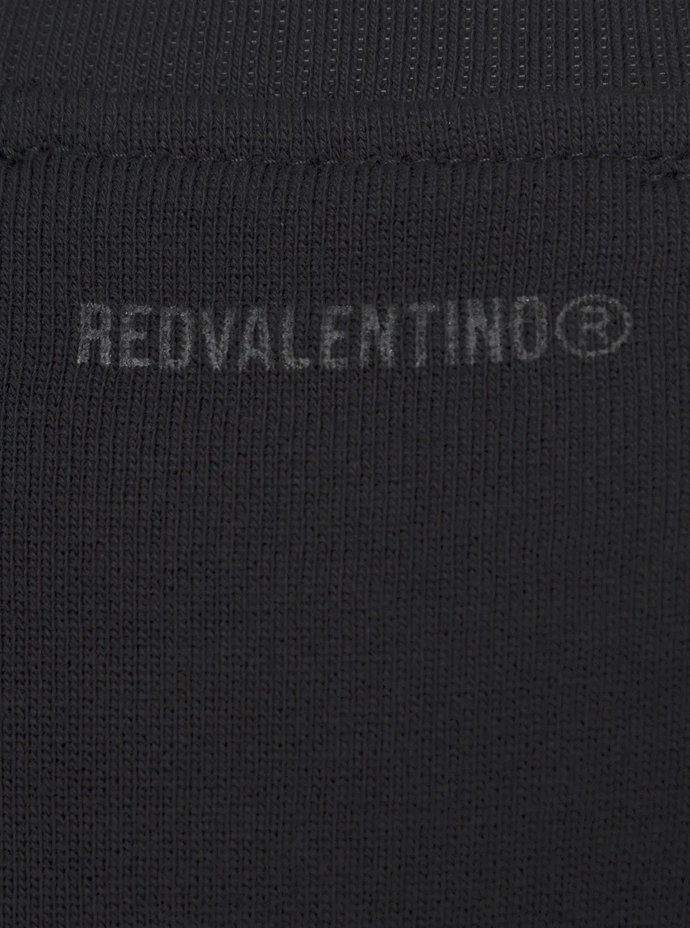 REDValentino Ruffled Crewneck Sweatshirt