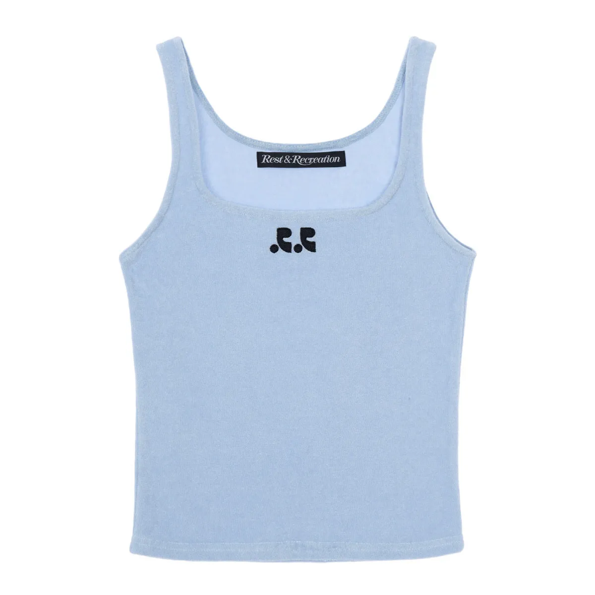 Rest & Recreation  |Sleeveless Street Style Plain Cotton Logo Tanks & Camisoles