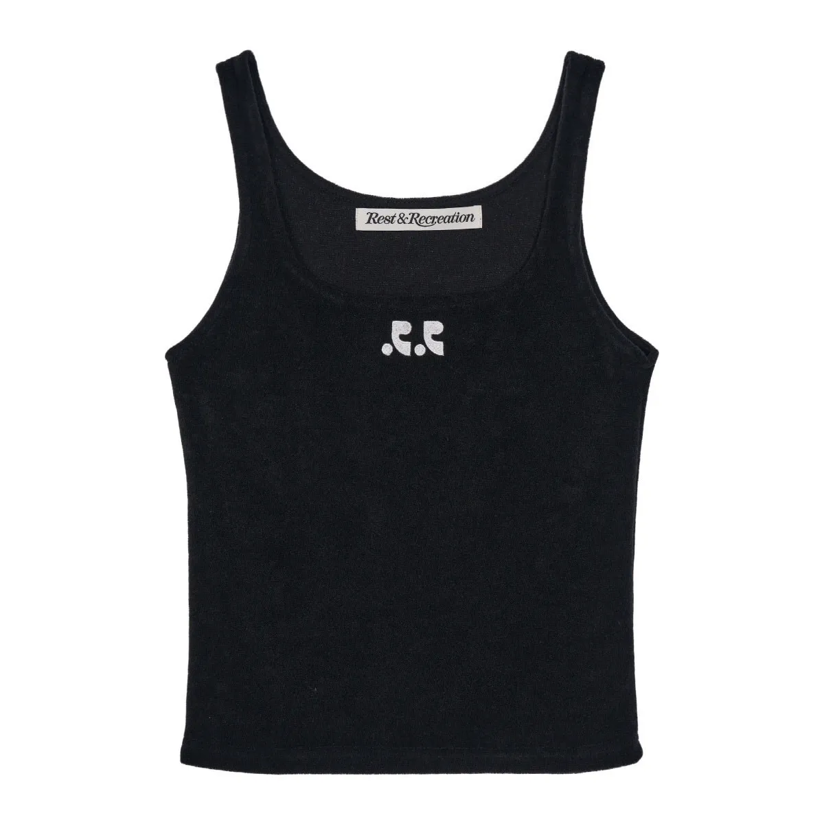 Rest & Recreation  |Sleeveless Street Style Plain Cotton Logo Tanks & Camisoles