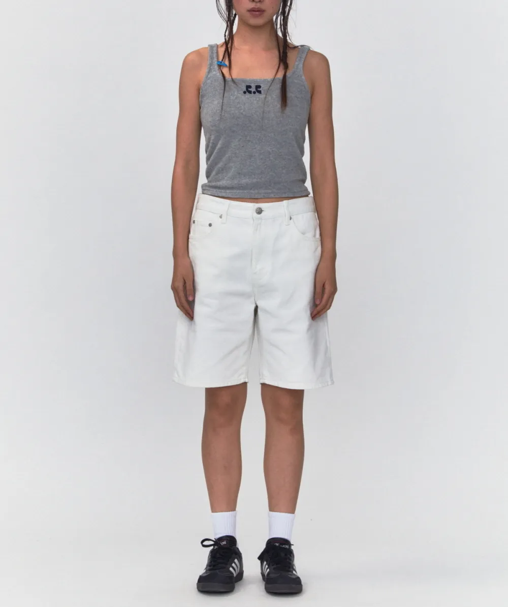 Rest & Recreation  |Sleeveless Street Style Plain Cotton Logo Tanks & Camisoles