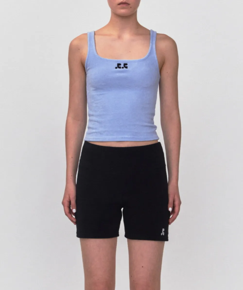 Rest & Recreation  |Sleeveless Street Style Plain Cotton Logo Tanks & Camisoles