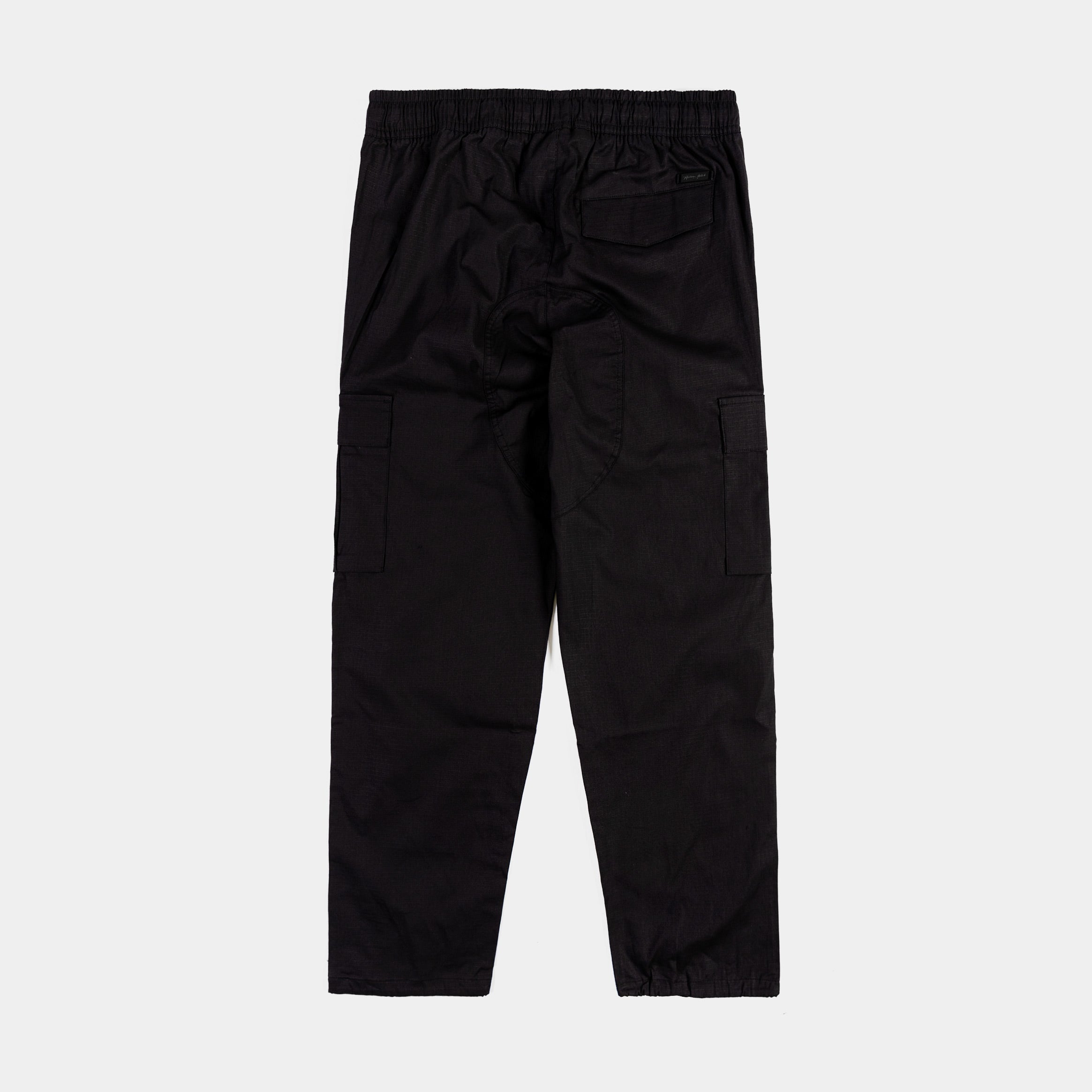 Ripstop Cargo Mens Pants (Black)