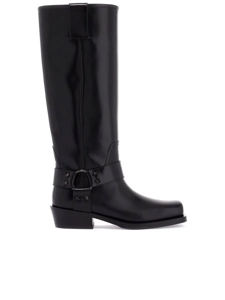 Rockstud Biker Boot