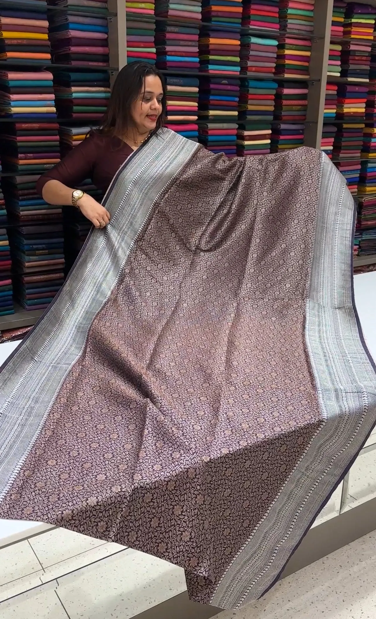 SEMI KATAN SAREES  - IHA 15233