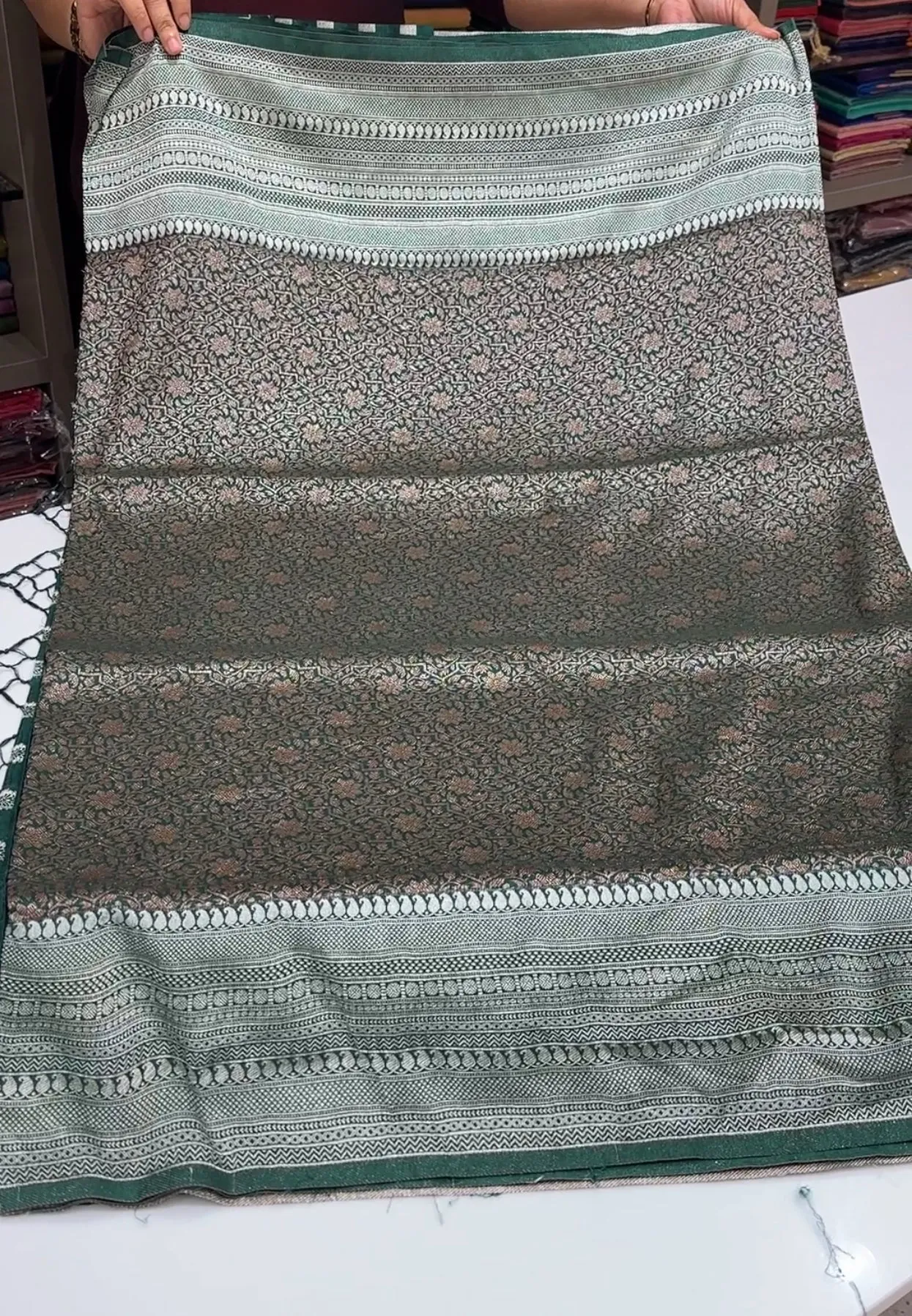 SEMI KATAN SAREES  - IHA 15233