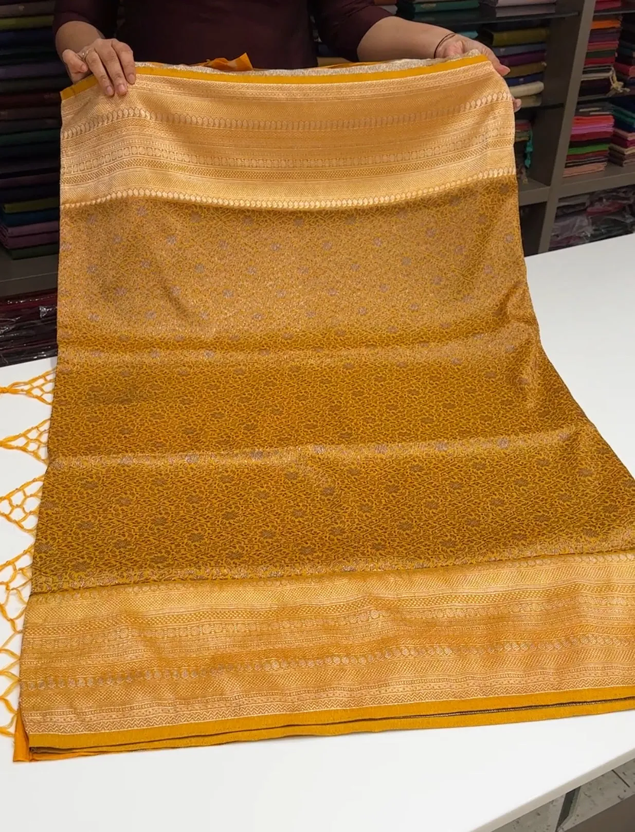 SEMI KATAN SAREES  - IHA 15233