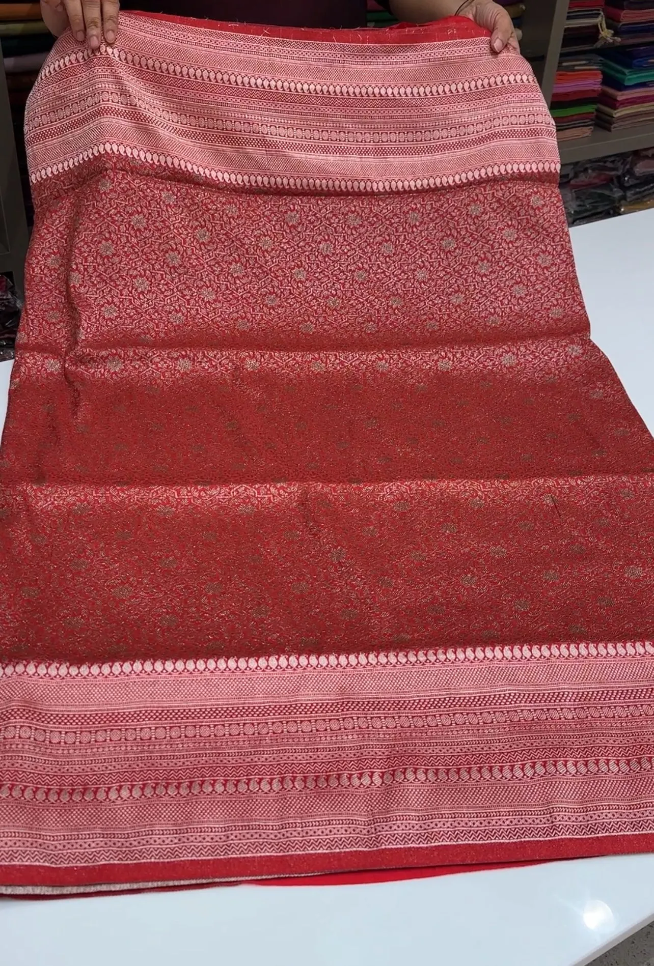 SEMI KATAN SAREES  - IHA 15233