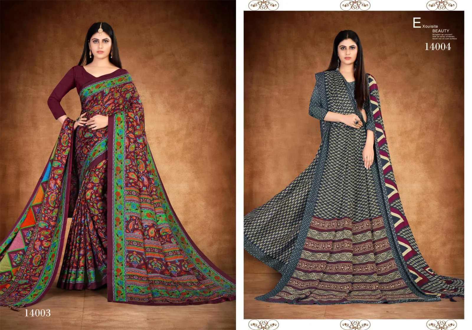 Silkvilla Sarees Launched Pashmina Saree With Shawl Vol 14  Fancy Designer Sarees