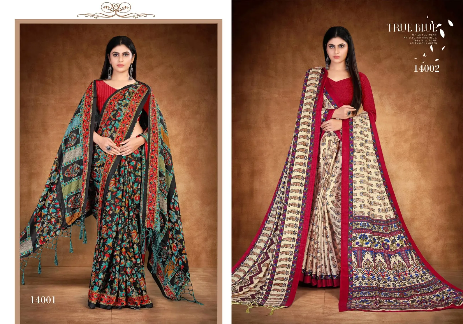 Silkvilla Sarees Launched Pashmina Saree With Shawl Vol 14  Fancy Designer Sarees