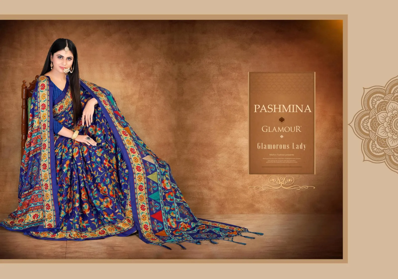 Silkvilla Sarees Launched Pashmina Saree With Shawl Vol 14  Fancy Designer Sarees