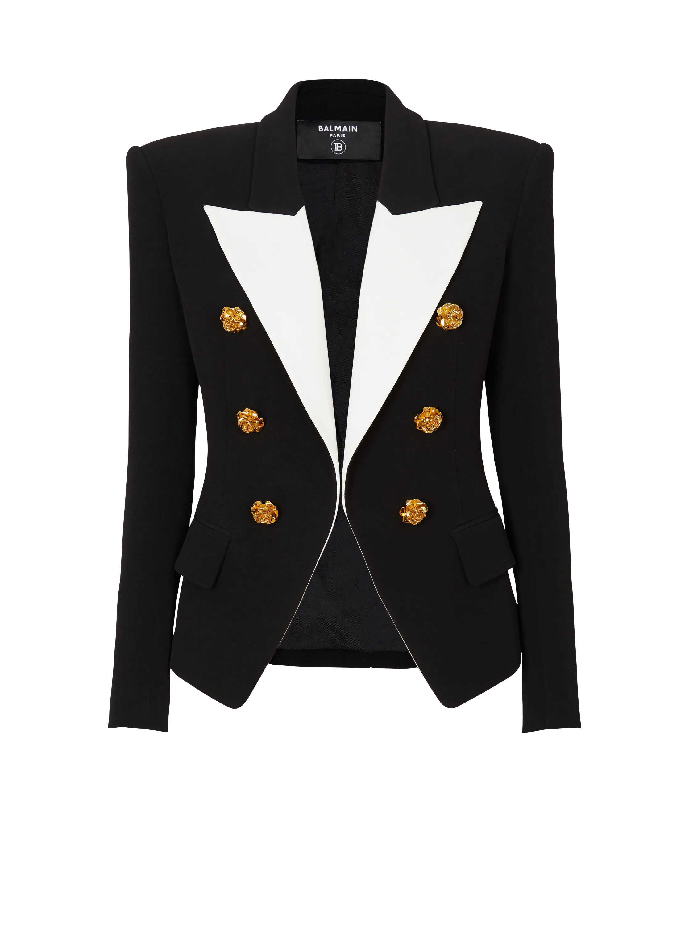 Slim-fit jacket with Roses buttons