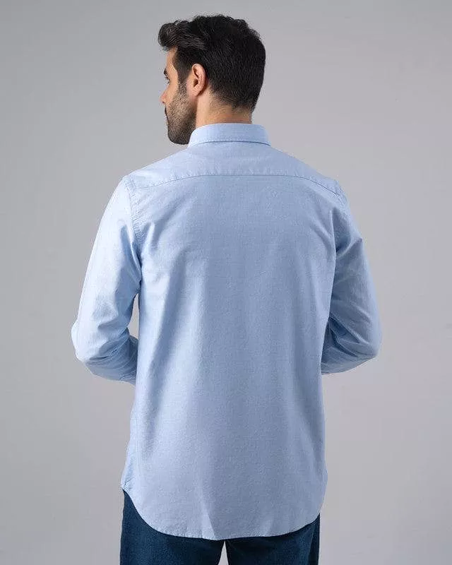 SLIM-FIT OXFORD SHIRT  - SKY BLUE