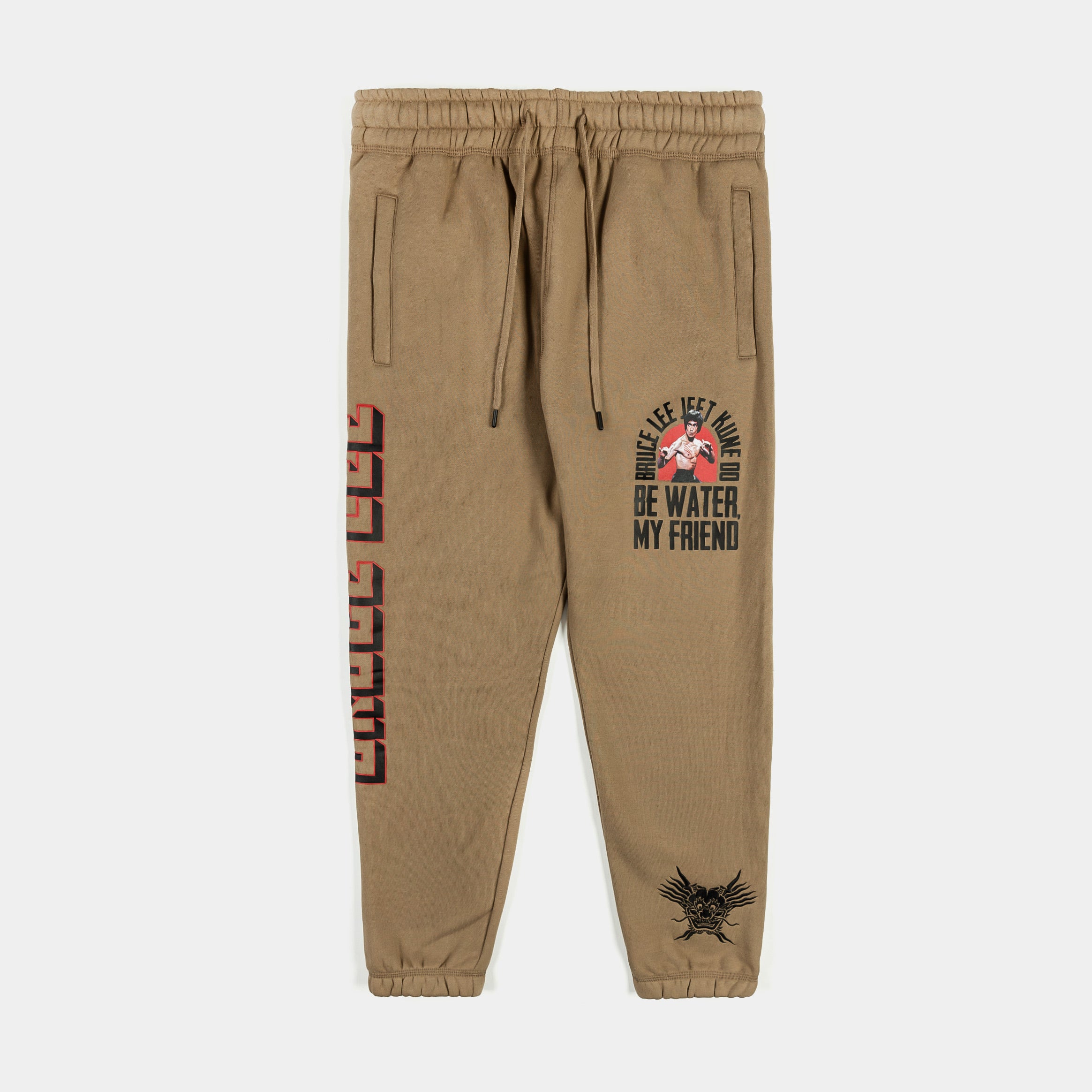 SP x Bruce Lee Be Water Joggers Mens Pants (Brown)