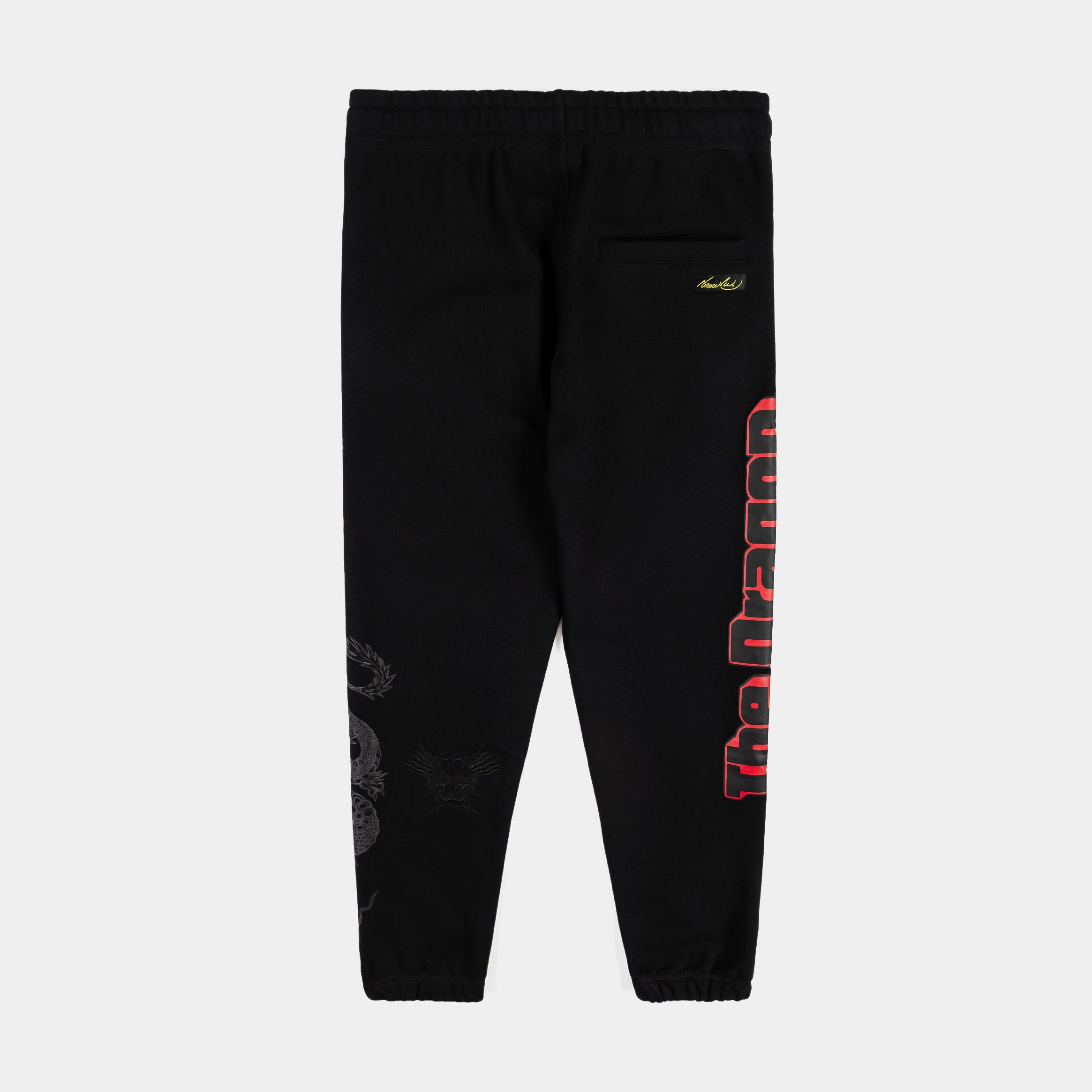 SP x Bruce Lee The Dragon Joggers Mens Pants (Black/Red)