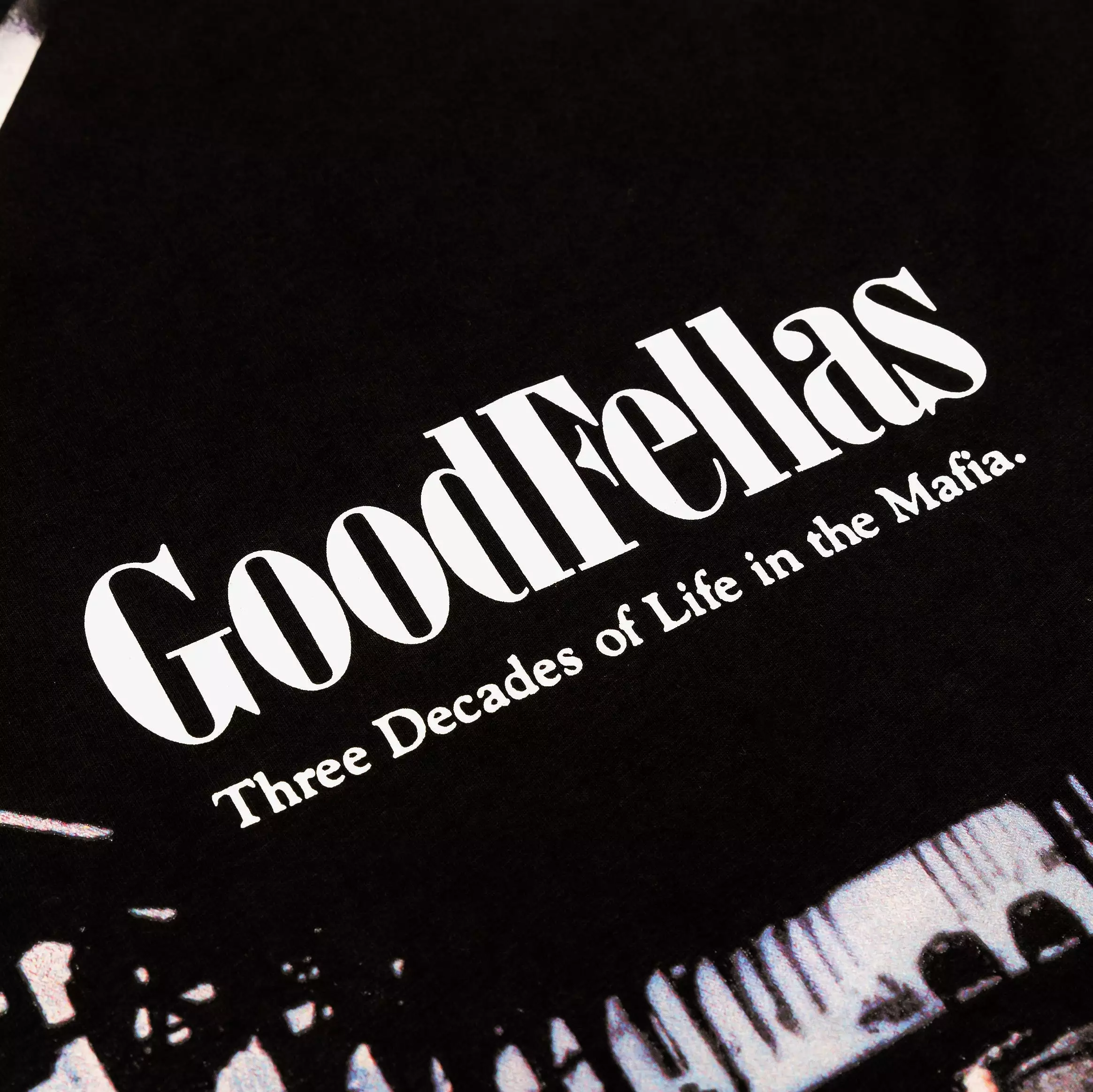 SP x Goodfellas Front Poster Art Mens Short Sleeve Shirt (Black)