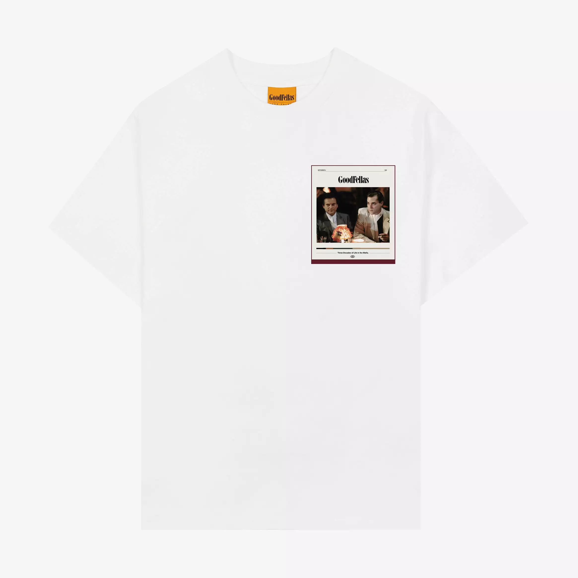 SP x Goodfellas Pocket Mens Short Sleeve Shirt (White)