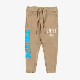 SP x Scarface Logo Joggers Mens Pants (Beige)