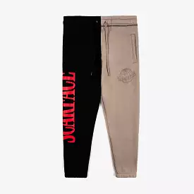 SP x Scarface Split Logo Joggers Mens Pants (Black/White)