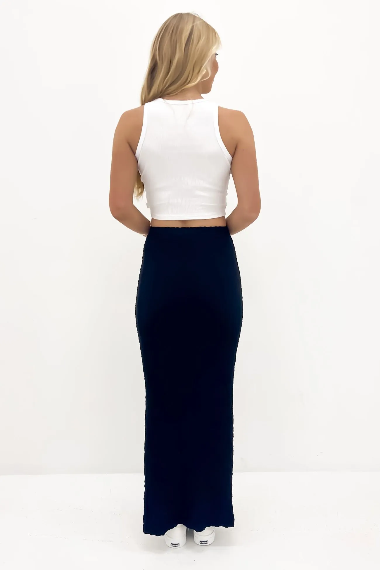 Stassie Maxi Skirt Black