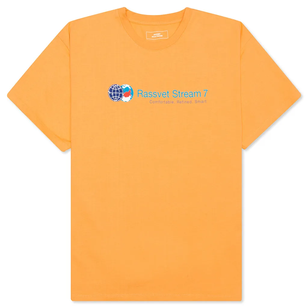 Stream 7 S/S Tee - Orange